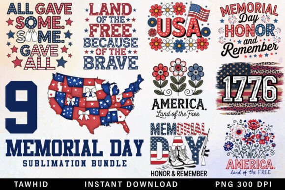 A Designer's Review: Patriotic Graphics for T-Shirt & Product Labels