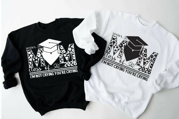 A Senior Mom 2026 Design for Crafters & T-Shirt Makers
