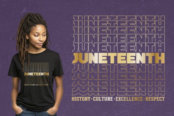 Celebrate Juneteenth: Melanin PNG SVG Graphics for Tees