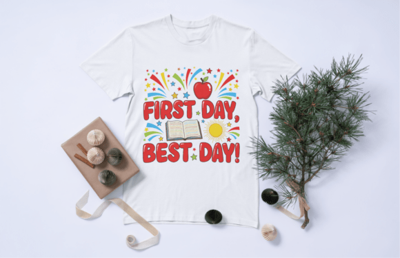 First Day Best Day Graphics for T-Shirt Designs