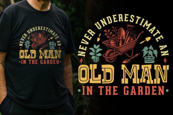 Funny Grandpa Gardening Humor Graphics & T-Shirt Review