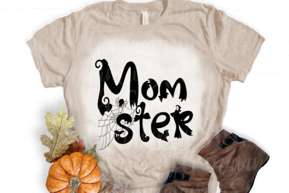 Momster Svg, Spooky Svg, Halloween Svg Graphics for T-Shirts