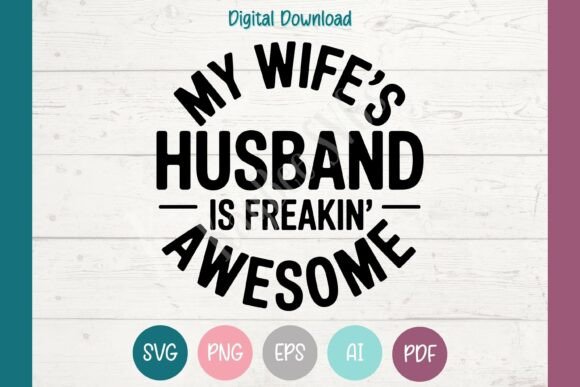 Reviewing a Playful Husband T-Shirt Graphic for Digital Selling
