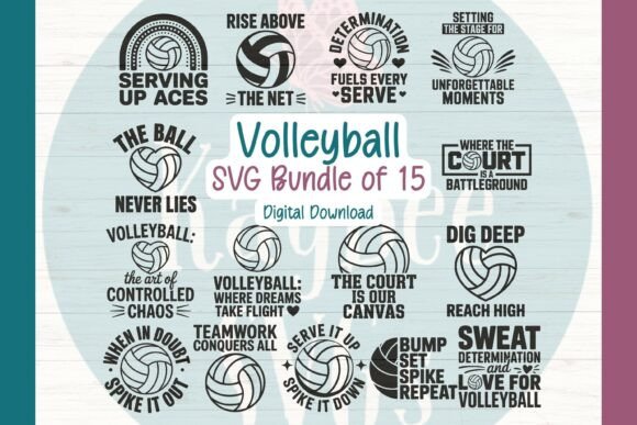 Reviewing the Volleyball SVG Bundle for Graphics & T-Shirt Designs