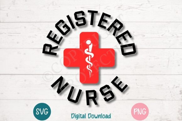 RN Medical Graphics for T-Shirt Designs
